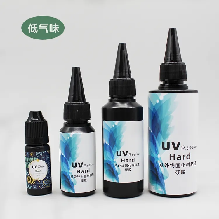 UV胶 粘土手工作品树脂胶水晶滴胶黏土工具配件透明制作玩具材料