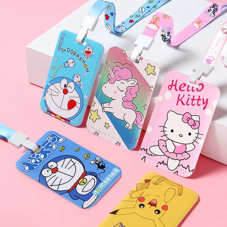 卓一校园学生卡套ins幼儿园接送卡套证件卡套饭卡公交卡套地铁卡