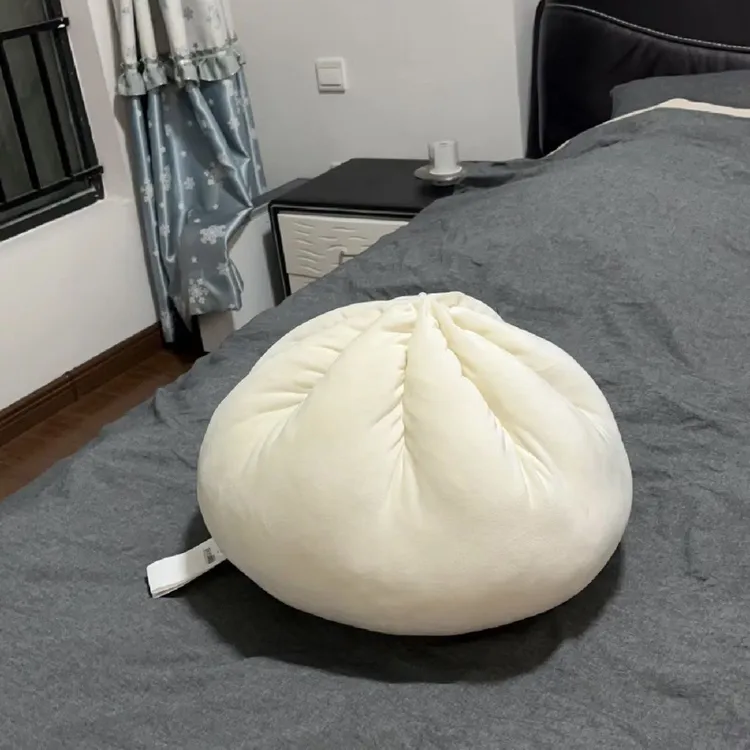 ins风肉包抱枕高颜值小笼包子玩偶卧室沙发宿舍靠枕创意懒人抱枕