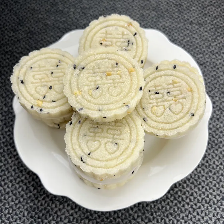 容州桂品广西特产糯米饼花生芝麻味糯米饼18个一包营养食用