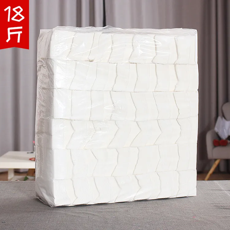 纸巾18斤按斤卖餐巾纸餐纸抽纸大号散称无包装大包家用饭店专用