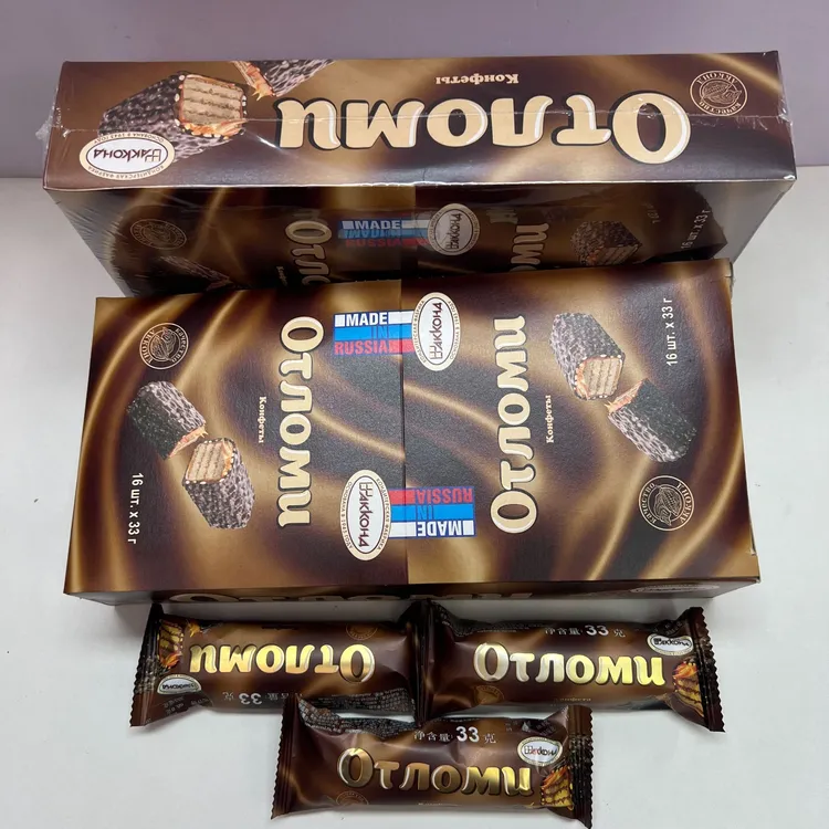 奥特叉六巧克力味夹心棒（威化饼干）