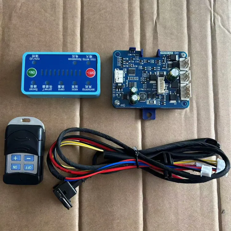 柴暖万能主板12V24V通用驻车电脑加热器线束开关配件套装