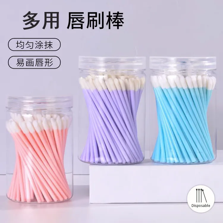 魔睫丝非一次性唇刷棒嫁接睫毛泡泡慕斯棉棒美睫化妆专用口红眼影