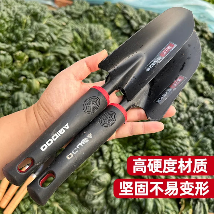 园艺小铲子铁铲铁锹种菜工具挖野菜赶海神器栽花花铲多肉锄头耙子
