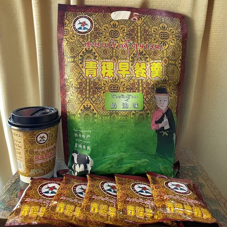 青稞早餐羹奶油味西藏特产青稞早餐冲剂粉