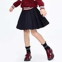 【芷芸专属】littlemoco童装不规则半身裙子百褶裙#KBB3SKT003