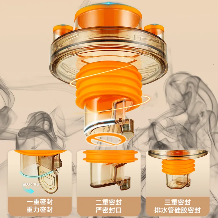 厨房洗衣机下水管三通防臭止水阀过滤器排水洗碗机净水器通用接头