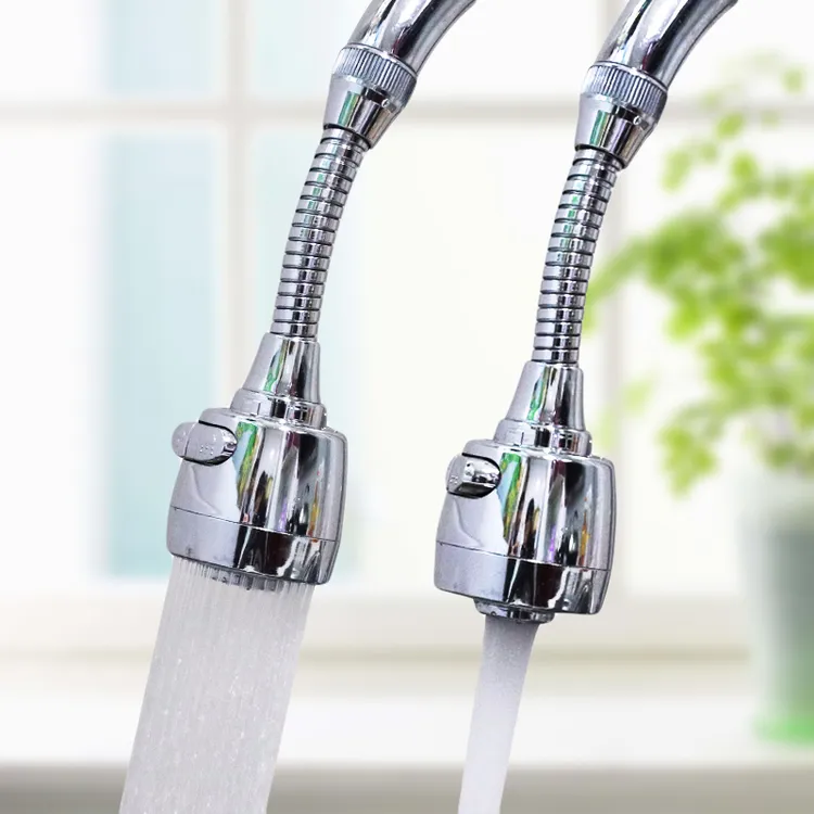 厨房水龙头延伸器防溅水神器万向旋转水池外接头加长卫生间起泡器