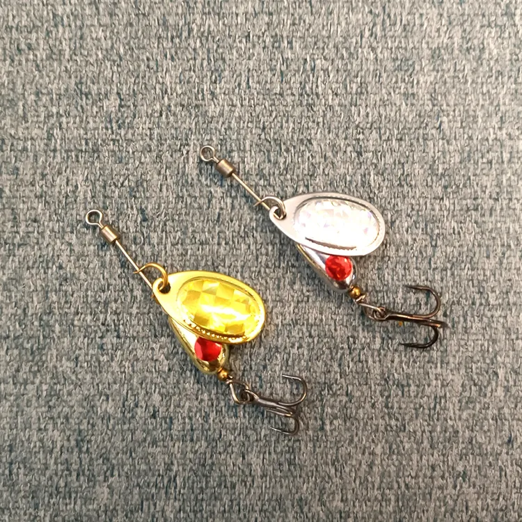 高密度偏心坠旋转亮片 瓜子亮片 马口路亚饵