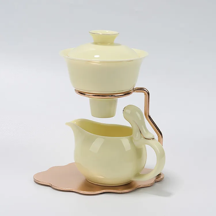 半全自动茶具套装懒人吸磁感应泡茶壶冲泡茶神器茶具高档家用创意