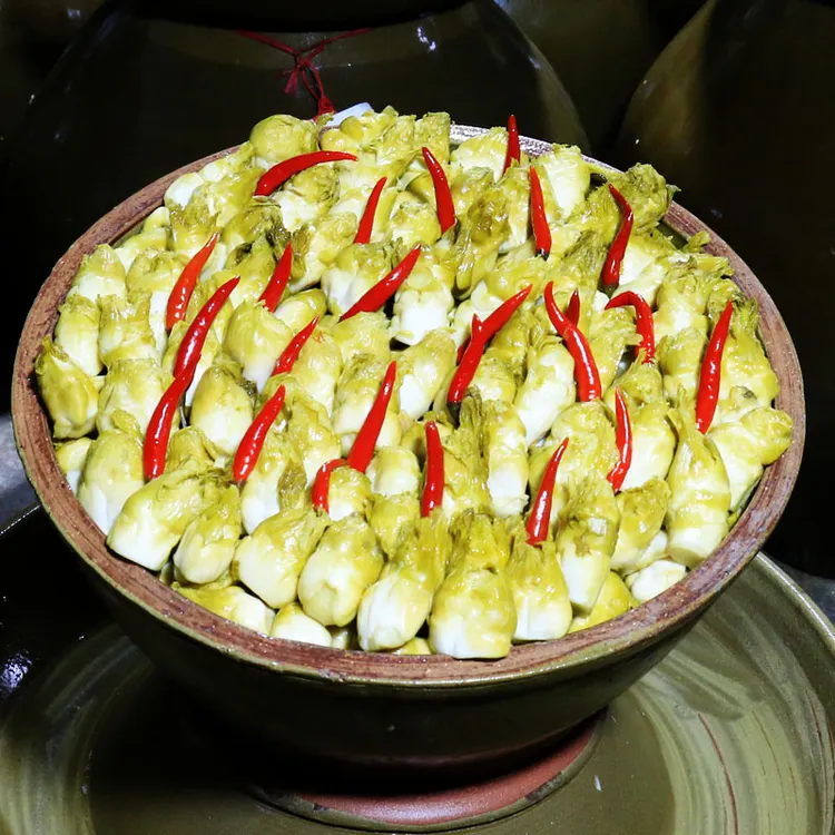 2024年新鲜泡儿菜娃娃菜正宗四川泡菜传统农家老坛下饭即食