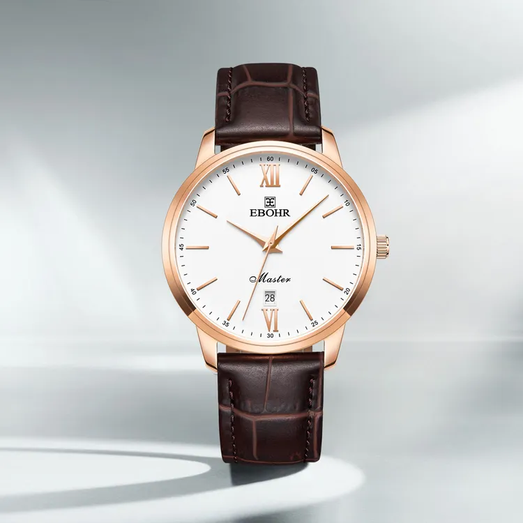 EBOHR/依波大师系列职场简约通勤【双11好物仪式】情侣对表石英5186
