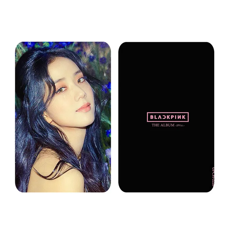 BlackPink花海秀日专同款小卡Jisoo智秀Rose彩英Lisa周边粉墨自制