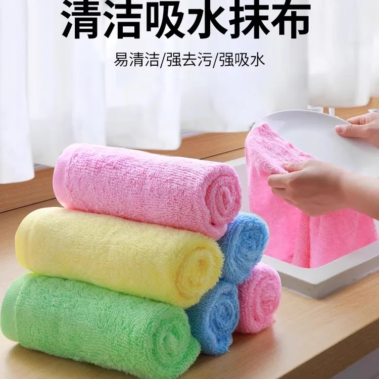 油利除木纤维洗碗巾不沾油洗碗布家用厨房抹布吸水去污