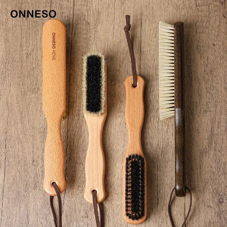 毛呢刷护理羊绒大衣专用猪毛打理刷衣服除尘刷粘毛除毛球刷毛神器