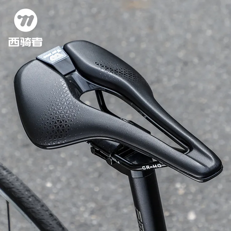 西骑者自行车竞速短鼻坐垫中空透气山地车骑行鞍座公路车舒适座椅