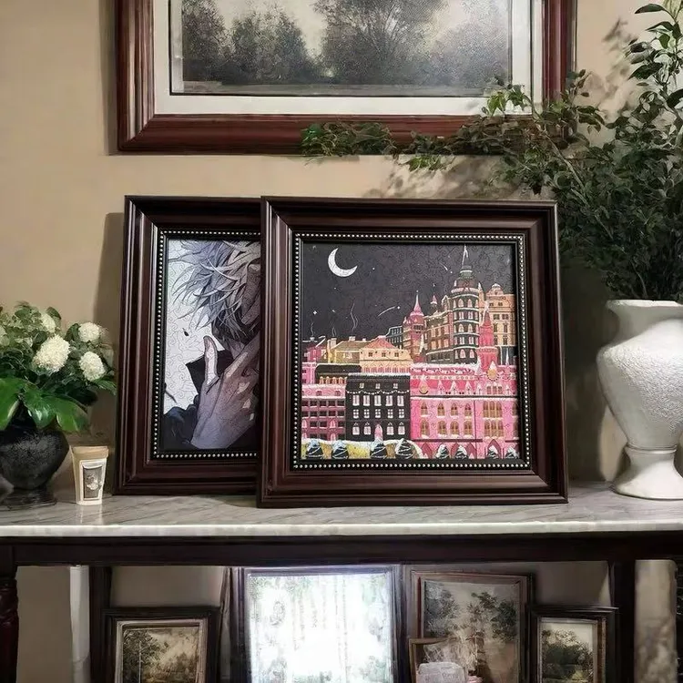 【店铺上新】教堂猫异形拼图CathedraICat高难度可配相框装裱挂墙