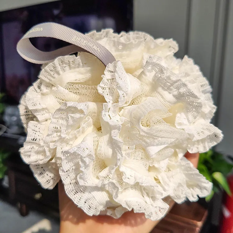 沐浴球浴花球高档柔软不散花特大号耐用搓背神器超大泡澡花洗澡球