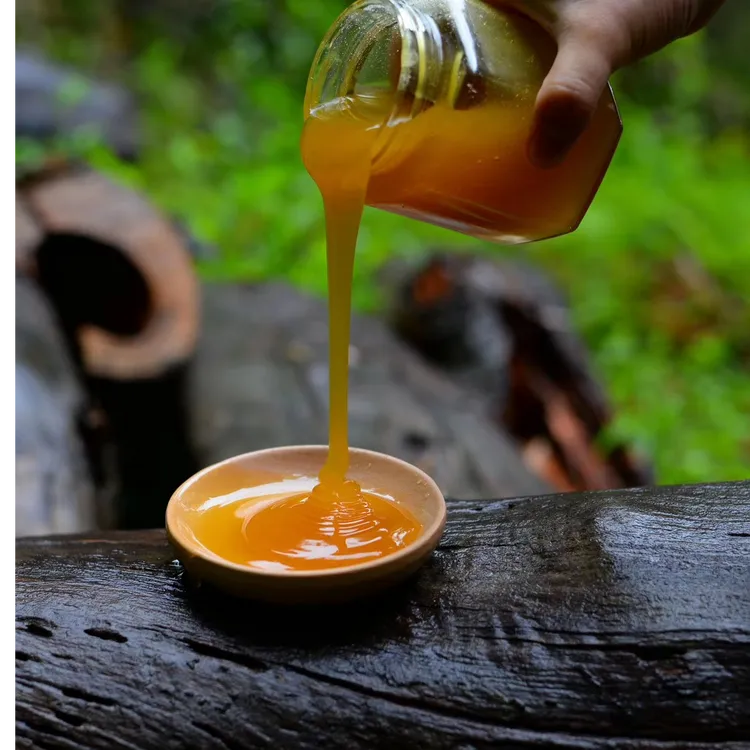 (假一赔十)农家正宗木桶土蜂蜜深山蜂蜜花香蜜香天然酿造成熟