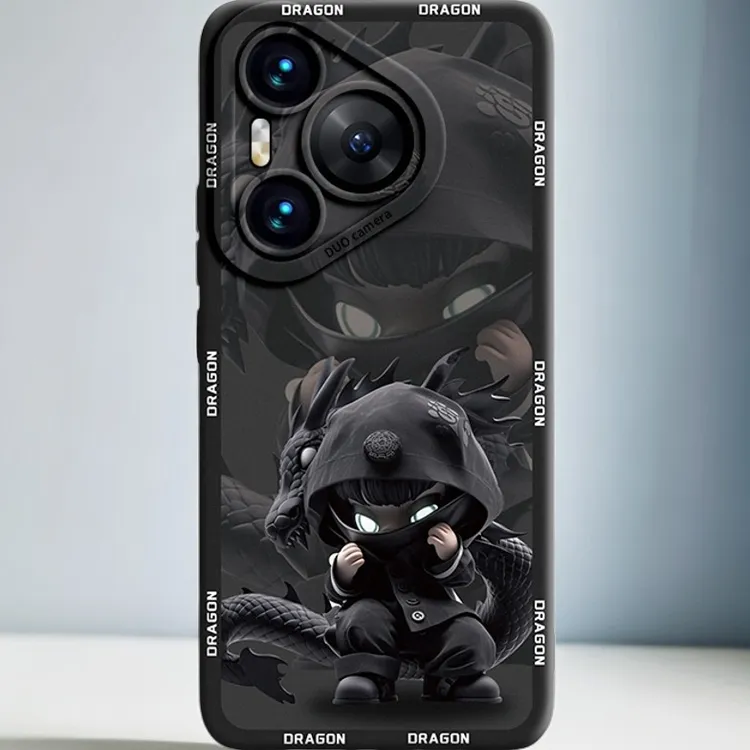 适用华为pura80ultra手机壳pura70Pro+保护套p60个性新款卡通风