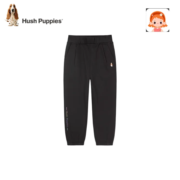 S暇步士童装秋季新款针织休闲时尚纯色运动长裤HPRQGD34CK732