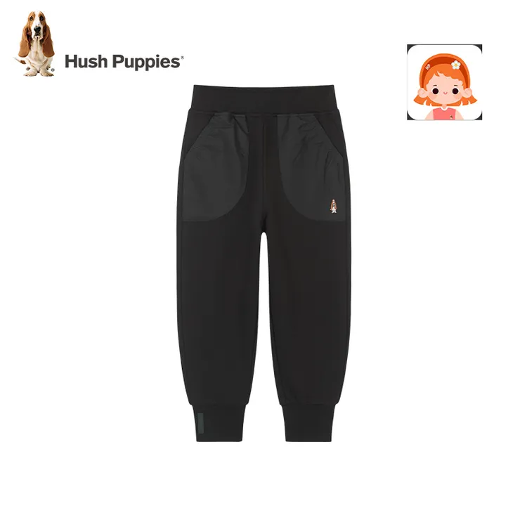 S暇步士童装秋季新款休闲裤时尚儿童针织长裤DR