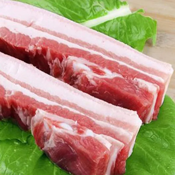 农家（正宗黑土猪） 五花肉4斤起拍，顺丰 速冻加冰发货