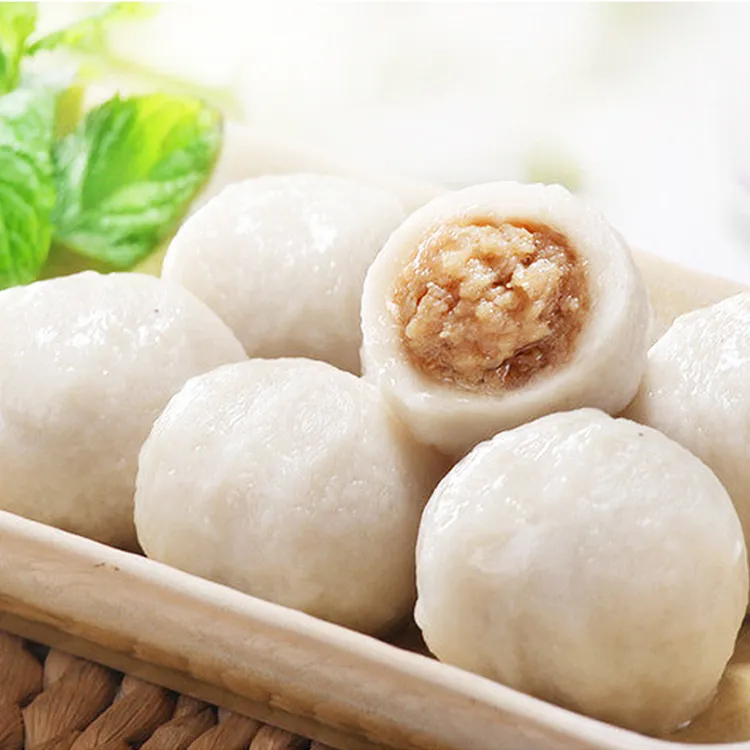 包心鱼丸  手工有机鱼丸混合全家福优质营养新鲜活胖头鱼顺丰发货