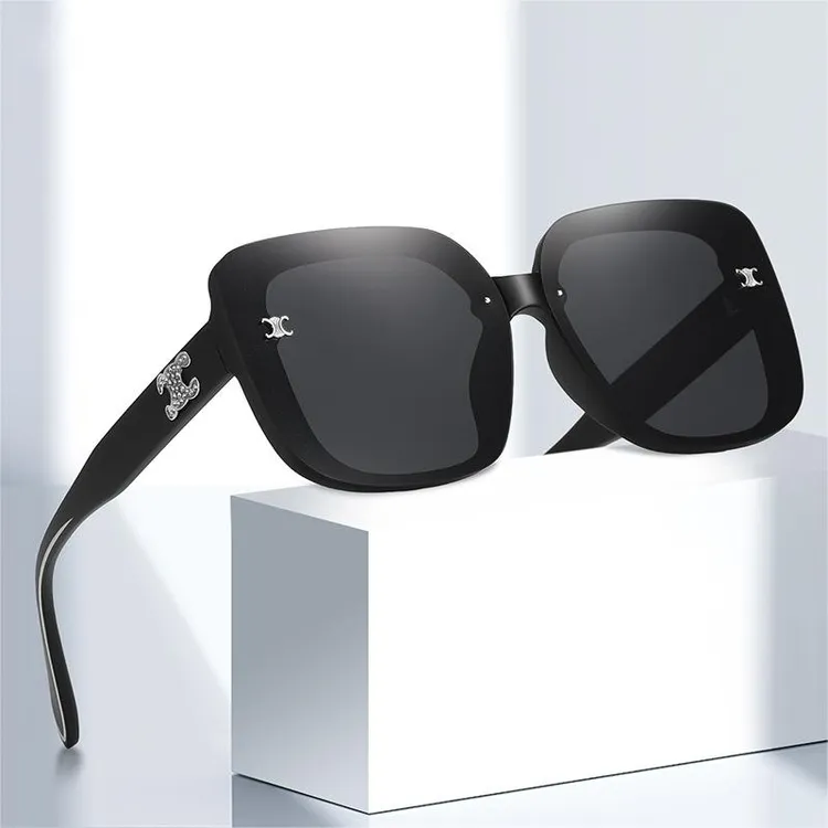 新款偏光太阳镜时尚方形墨镜驾驶遮阳眼镜女潮流太阳镜防紫外线