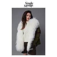 Single Mingle 新品滩羊毛短款羽绒服XX3JYW10-00
