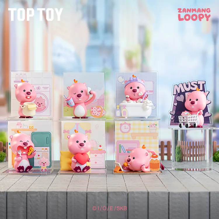 【送礼好物】TOPTOYZANMANGLOOPY可爱日常手办好物盲盒桌面摆件礼物