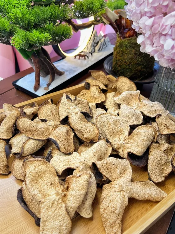 【糯叽叽】2015梅江原枝冬后大红皮醇厚甜糯新会陈皮