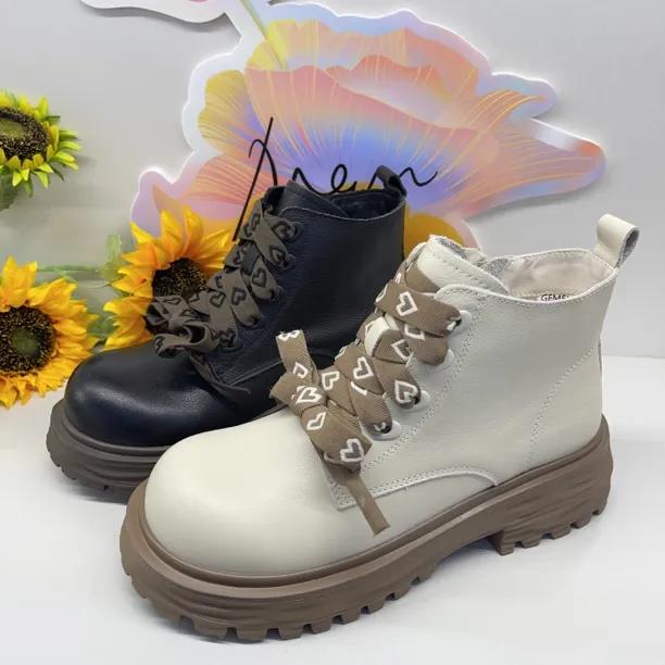 戈美其新款厚底马丁靴女鞋530688573