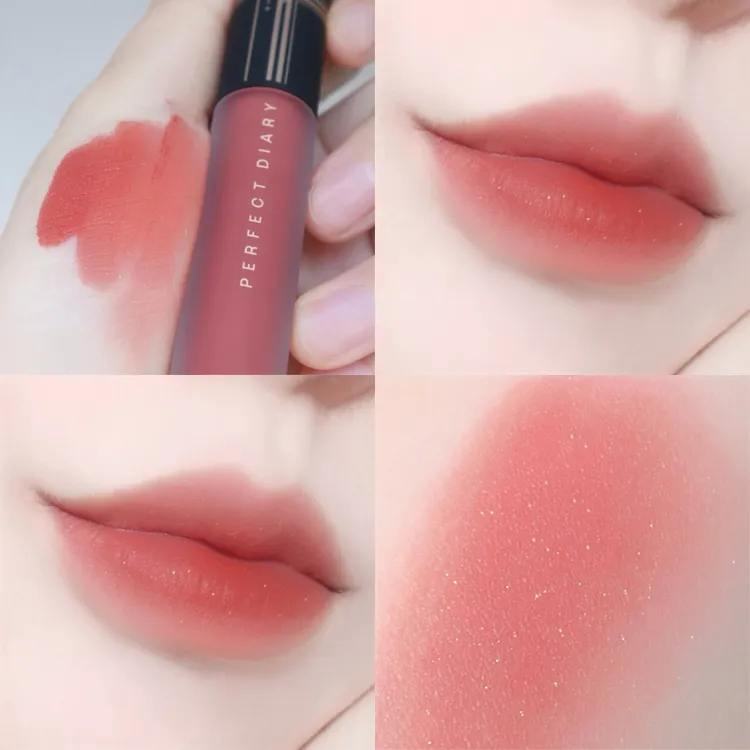 丝绒唇釉V10蜜桃乌龙色彩妆礼盒V01哑光口红学生款女不掉色显白护