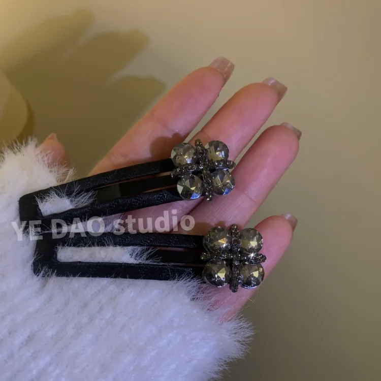 闪闪的发夹韩系简约气质复古风碎发拜拜夹侧边刘海夹高级感轻奢