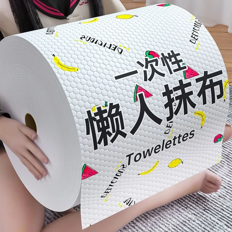 加大抹布厨房厨房用纸干湿两用可水洗不沾油重复使用一次性加厚厨