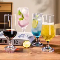 高脚杯氛围感法式复古高颜值鸡尾酒红酒杯家用轻奢高档个性酒具