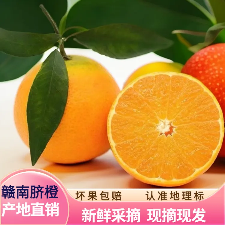 4.5-18精品新鲜整斤】水果冻【香橙橙子正宗赣州甜橙江西赣南脐橙