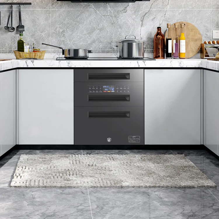 惠普好太太消毒柜三层嵌入式消毒柜大容量厨房餐具碗筷消毒柜家用