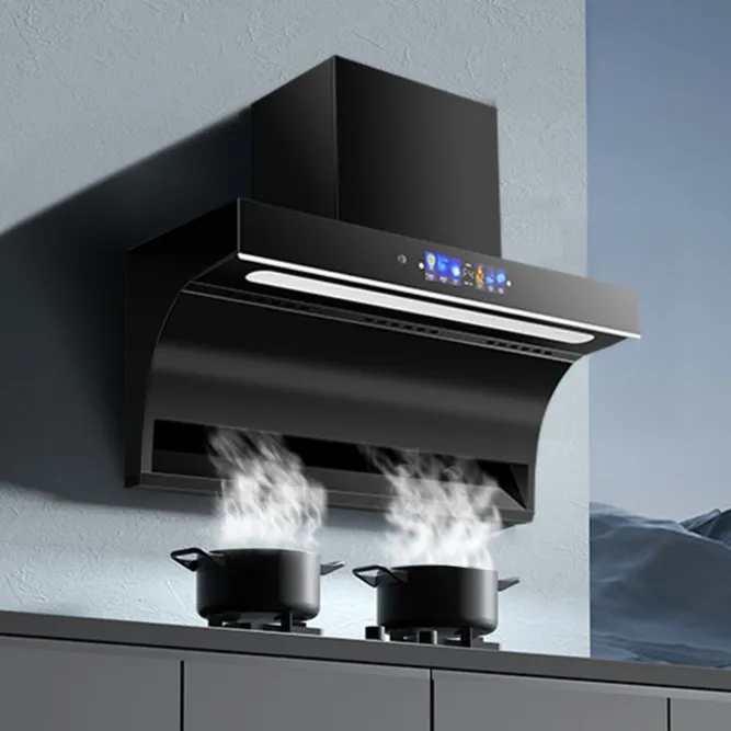 阿拉好太太大吸力抽油烟机家用厨房自动清洗7字型顶侧双吸油烟机