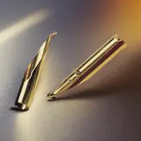 【金色银色可选】扬子鳄 钢笔笔尖。多规格可选暗尖钢笔通用笔尖