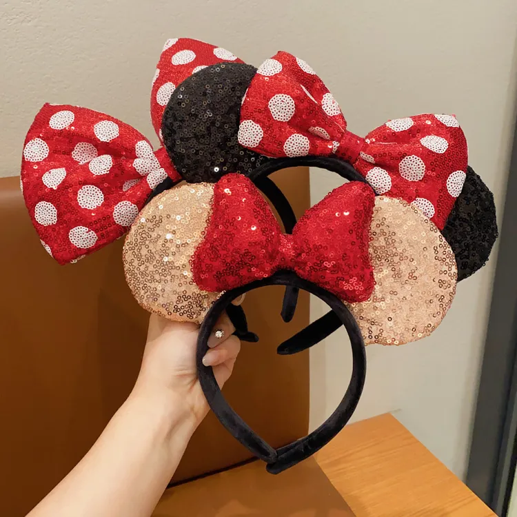 迪士尼发箍儿童甜美碎发神器女童2024新款头饰女孩前额刘海头箍