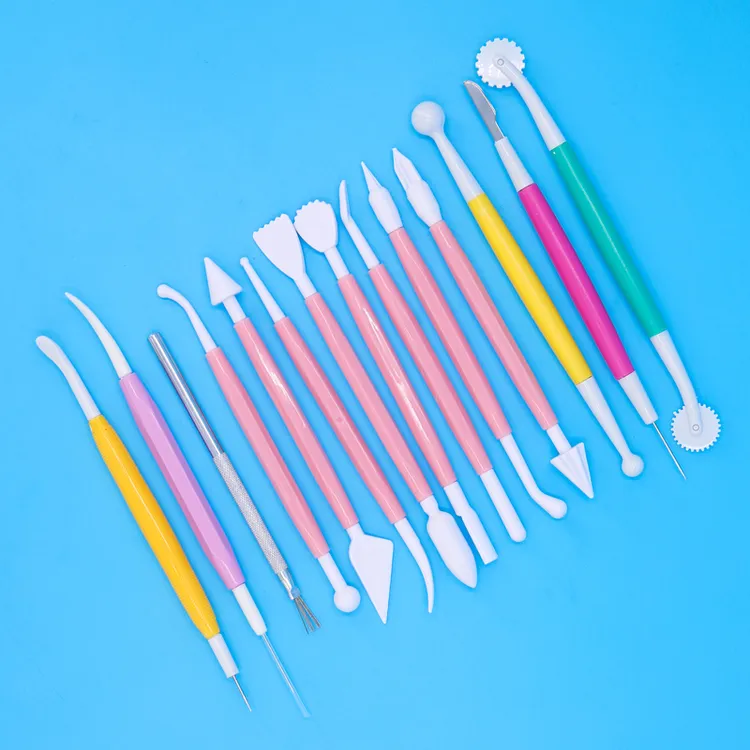 面食花饽饽中式蛋糕花馍小工具套装基础工具排气针七本针滚轮切刀