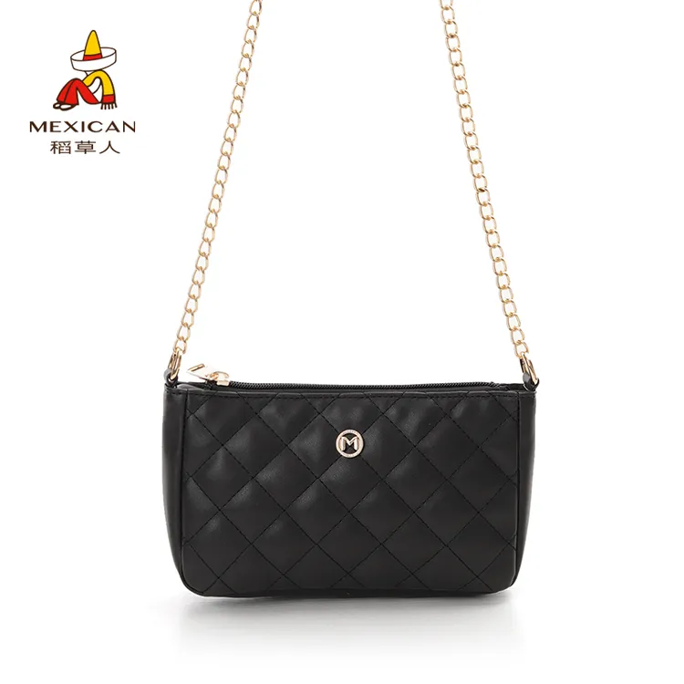 稻草人2025新款时尚链条高级百搭女士小众单肩菱格肩包斜跨包