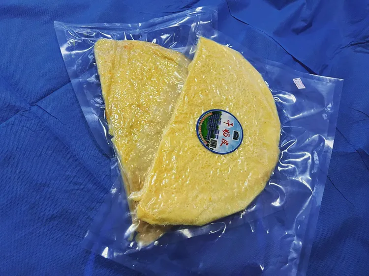 干奶皮，配料表为生牛乳   