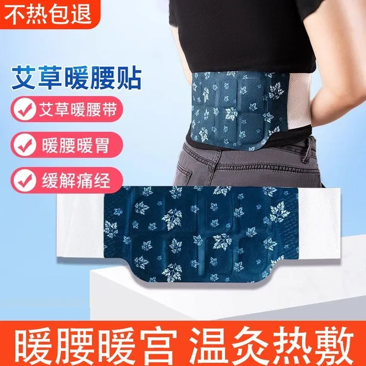 【5片装】腰腹贴贴艾草艾灸热敷暖腰带发热自发热暖腰腰带暖贴腰部