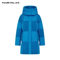 【丽公主】曼德诗连帽羽绒服冬立领保暖蓬松外套M427306964