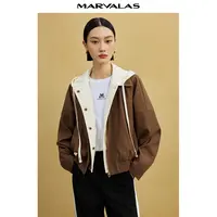【小北专属】复古外套箱型短款百搭设计感长袖上衣M421301921