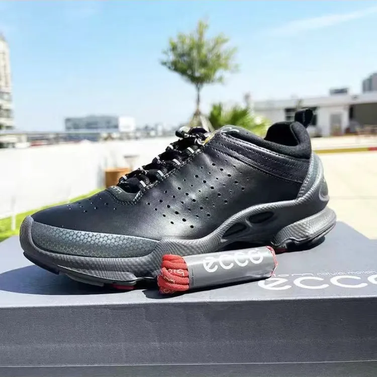 2024年新款男鞋大经典真皮厚底透气男士运动鞋防滑复古百搭休闲鞋